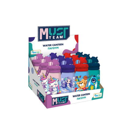 Must Water Bottle 430ml Assorted Designs
