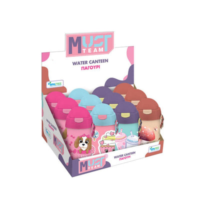 Must Water Bottle 500ml For Girls Assorted