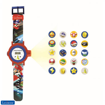 Lexibook Mario Kart Digital Projection Watch With 20 Images