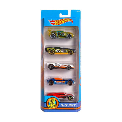 Hot Wheels 5-Car 1:64 Scale Vehicle Assortment