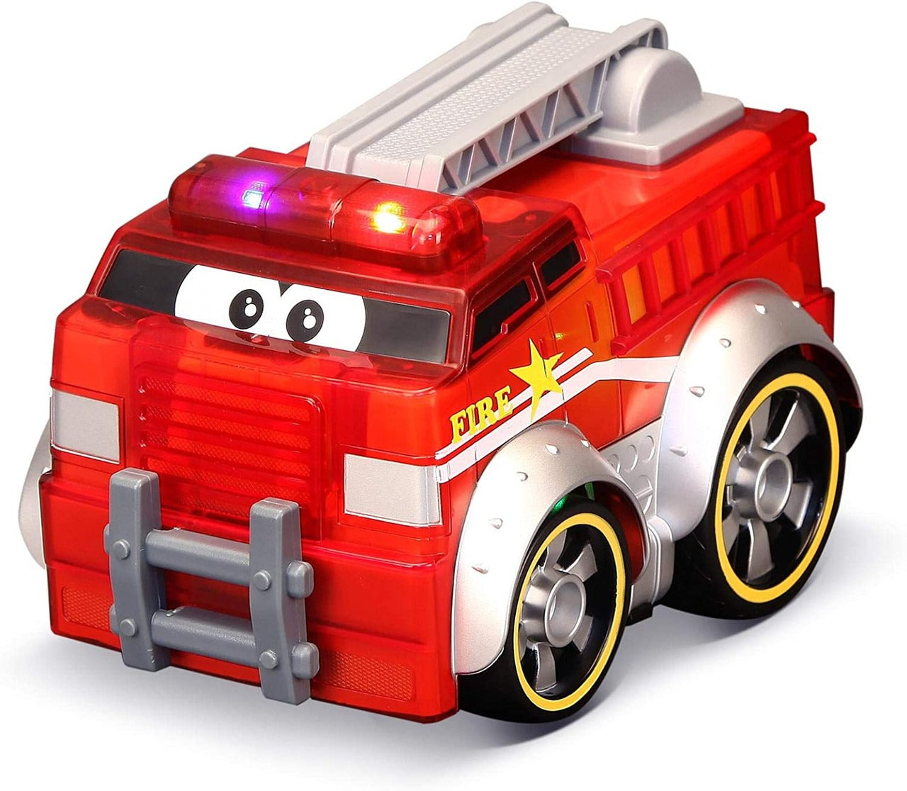 Baby Burago Junior Push & Glow Fire Truck