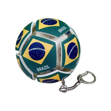 World Cup 2026 Football Keychain - Brazil