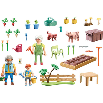 Playmobil Grandparents Vegetable Garden