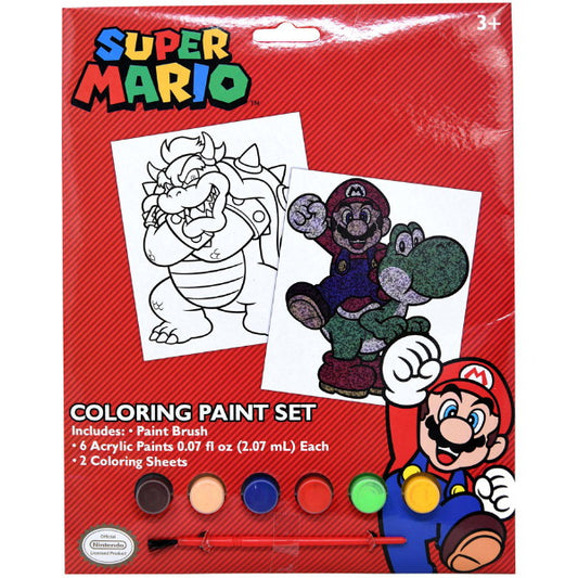 Mario Poster Paint Set