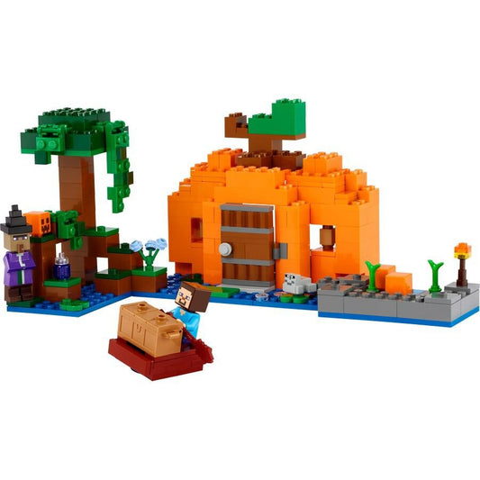 Lego Minecraft Pumpkin Farm