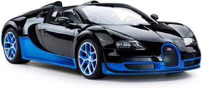 Bugatti Grand Sport Vitesse in Black and Blue, 1:14 Scal