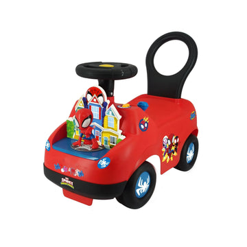 Kiddieland Light & Sound Spidey Adventure Ride On