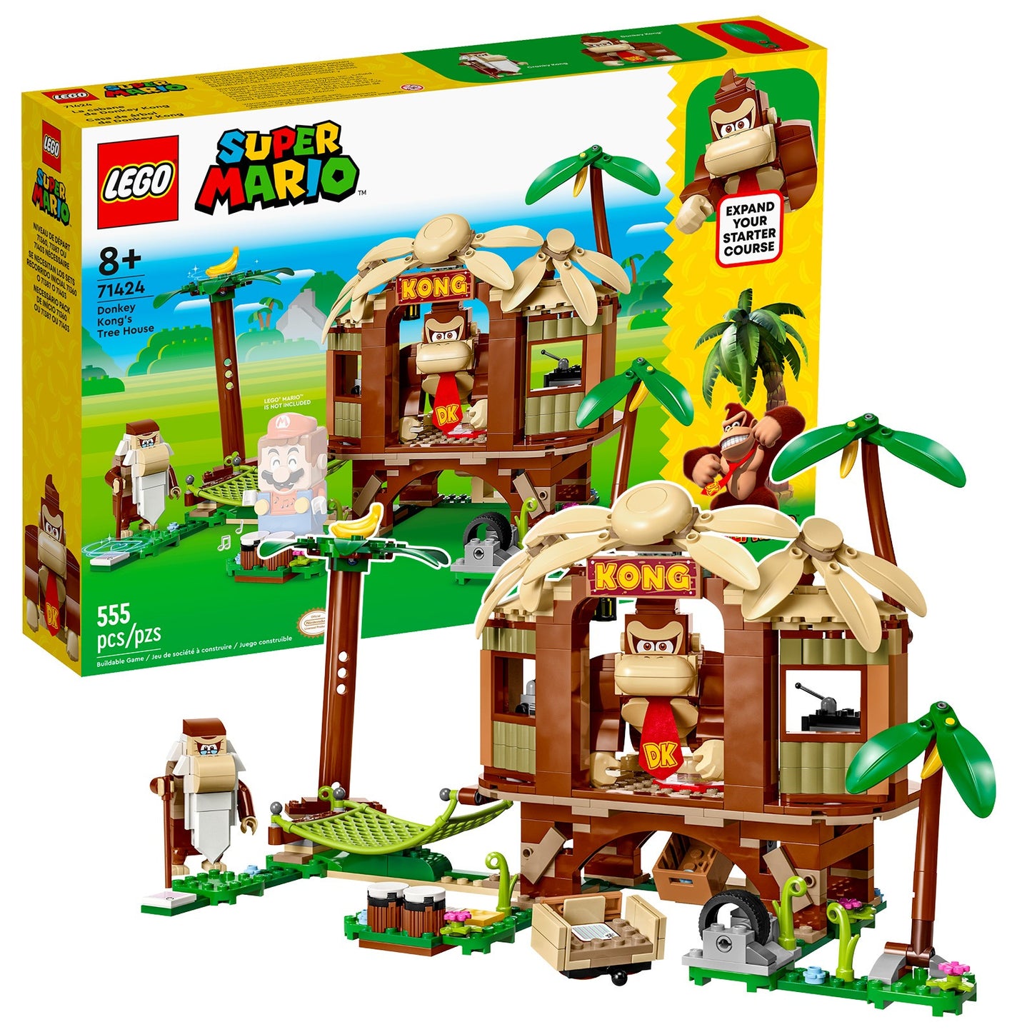 Lego Super Mario Donkey Kong’s Tree House Expansion Set