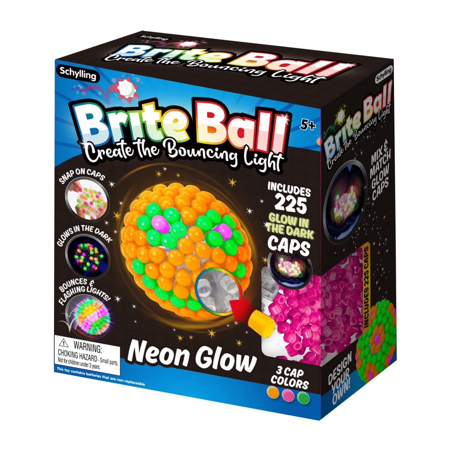 Nee-Doh Brite Ball - Glow