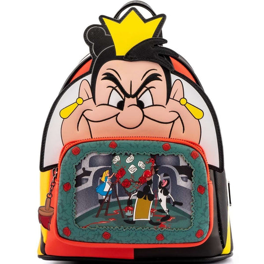 Loungefly Disney Villains Queen of Hearts Mini Backpack