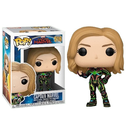 Funko Pop Captain Marvel Neon Sui