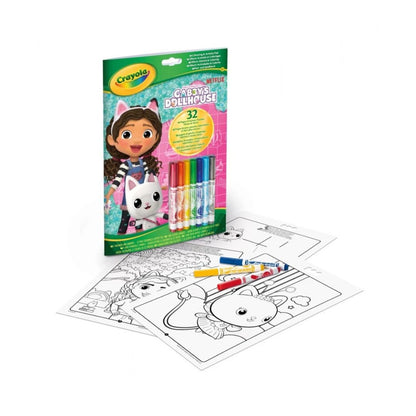 Crayola Gabby’s Dollhouse Coloring Album
