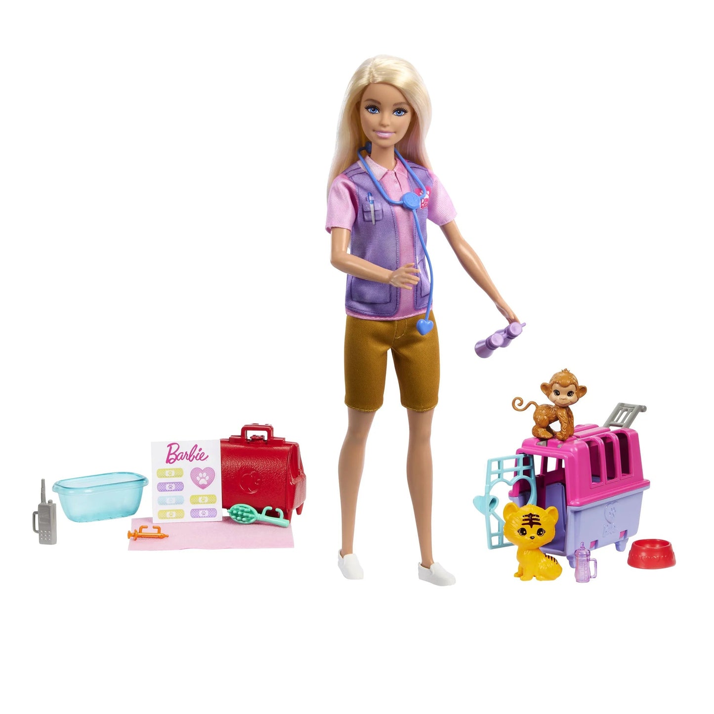 Mattel Barbie Animal Rescue & Recover Playset