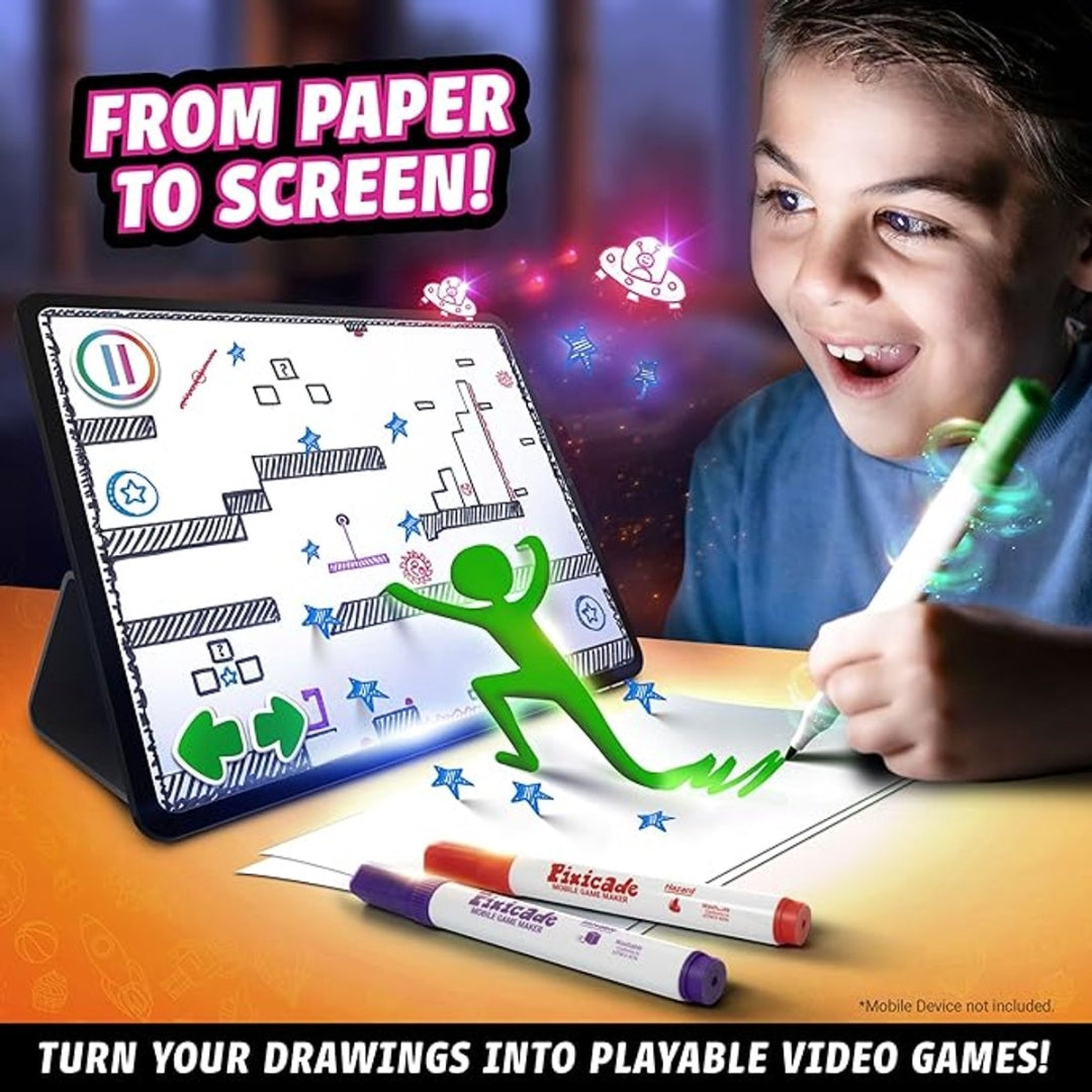 Pixicade Draw & Play Screen
