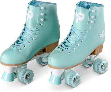 Yvolution Prettyfly Retro Quad Adult Skates - Pastel Blue