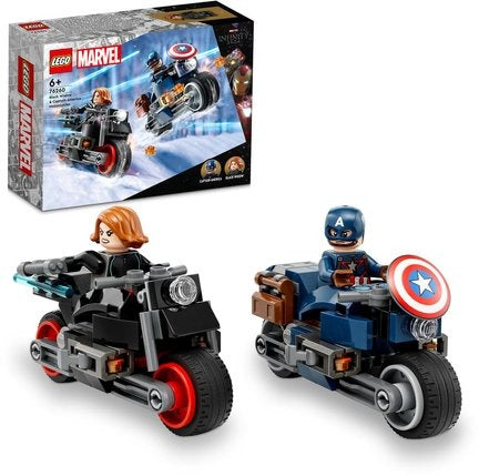 Black Widow & Captain America Motorcycles