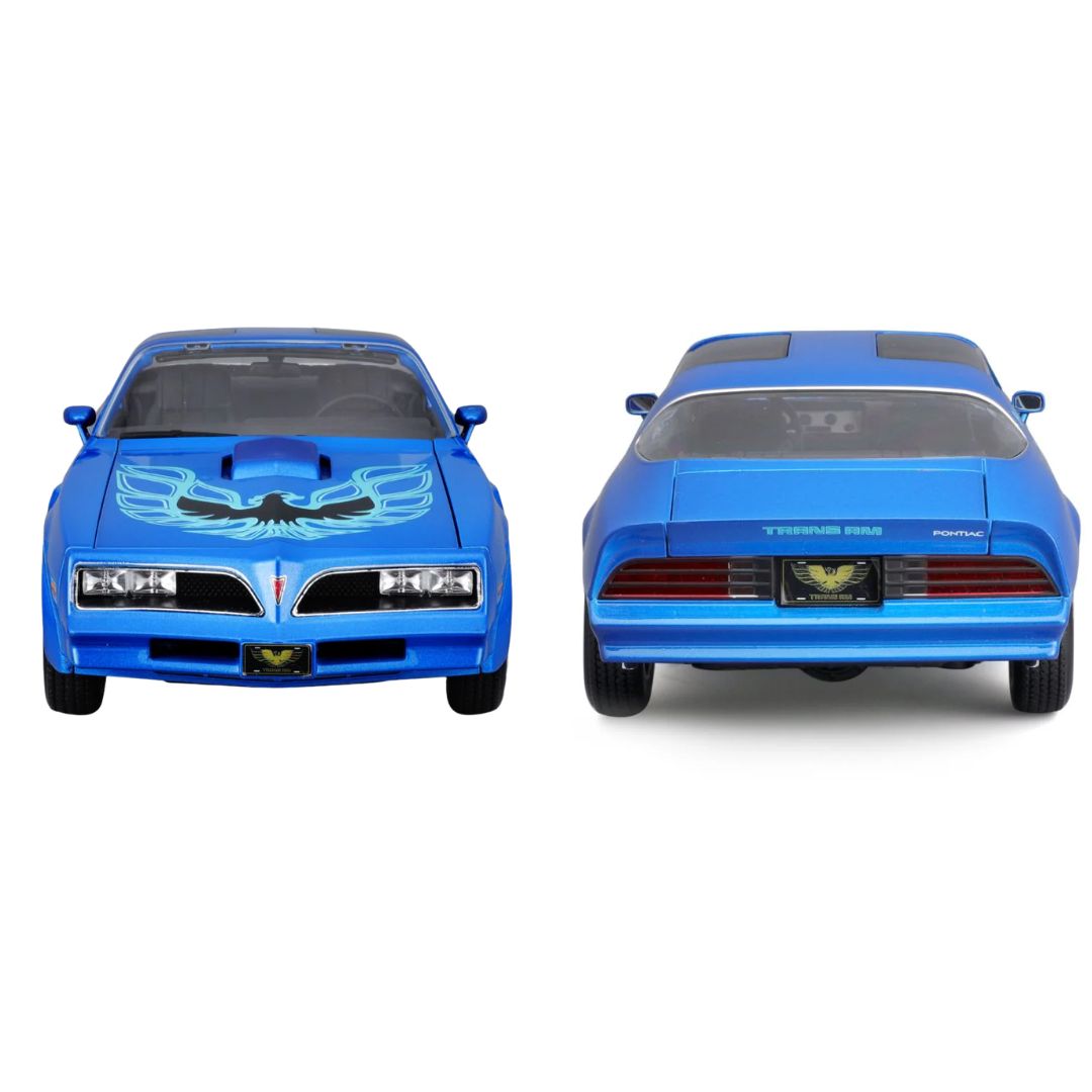Maisto 1:18 scale Pontiac Firebird Trans Am from 1978 Blue