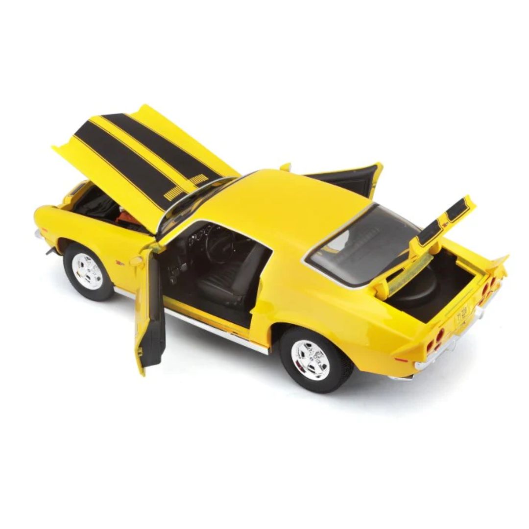 Maisto 1:18 scale 1971 Chevrolet Camaro Yellow