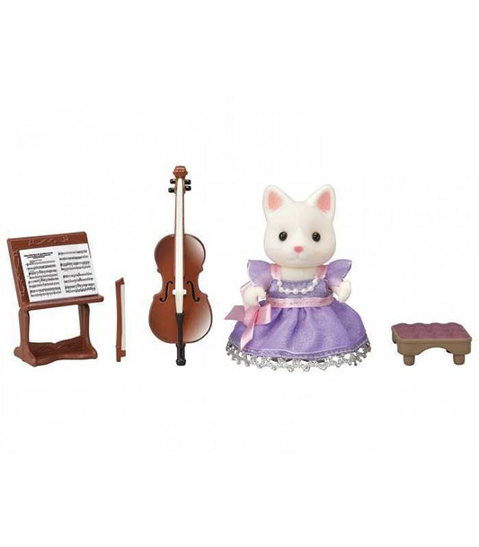 Town Cat With Cello & Accessories