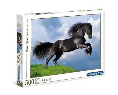 Clementoni Puzzle Fresian Black Horse 500 Pcs