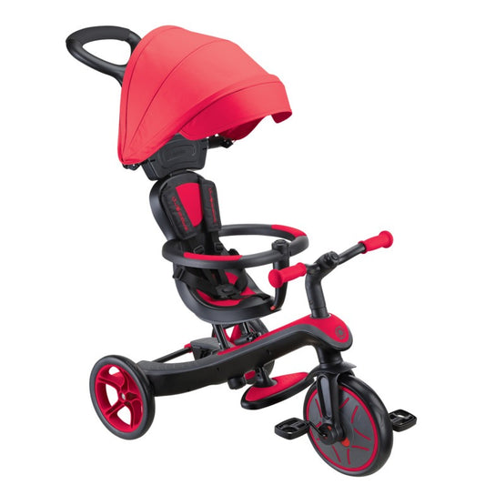 Globber Explorer Trike 4 In 1 Red