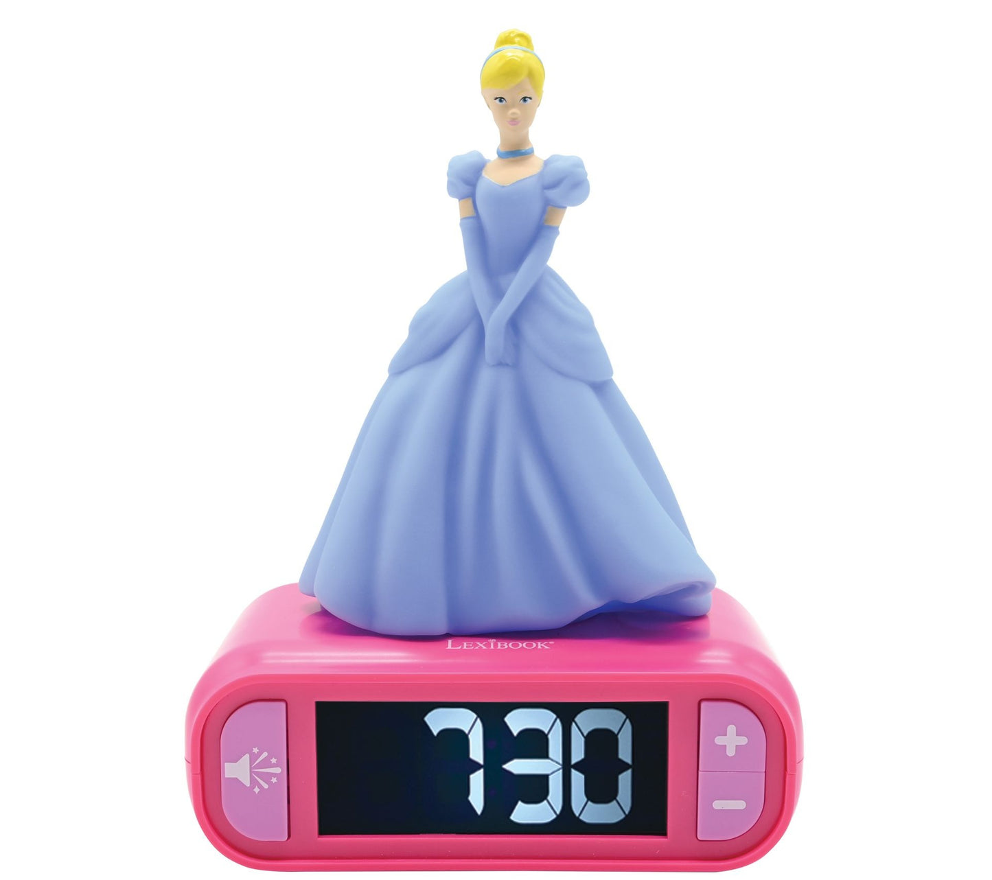 3D Digital Alarm Clock Disney Princess