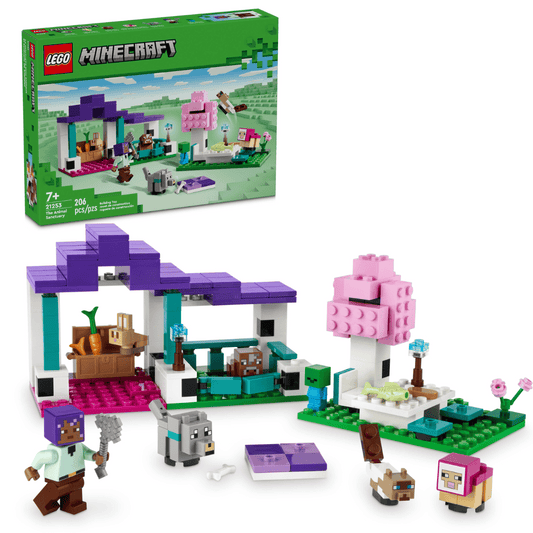 Lego Minecraft - The Animal Sanctuary, 206 pcs