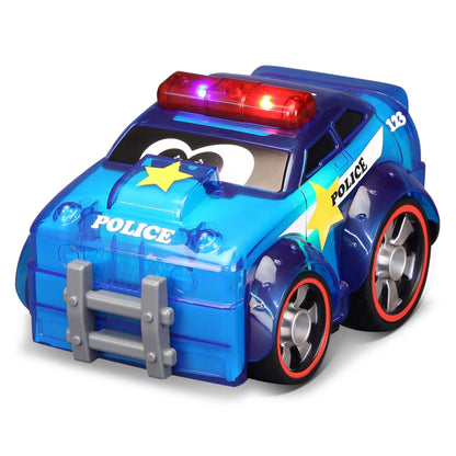 Baby Burago Junior Push & Glow Police Car