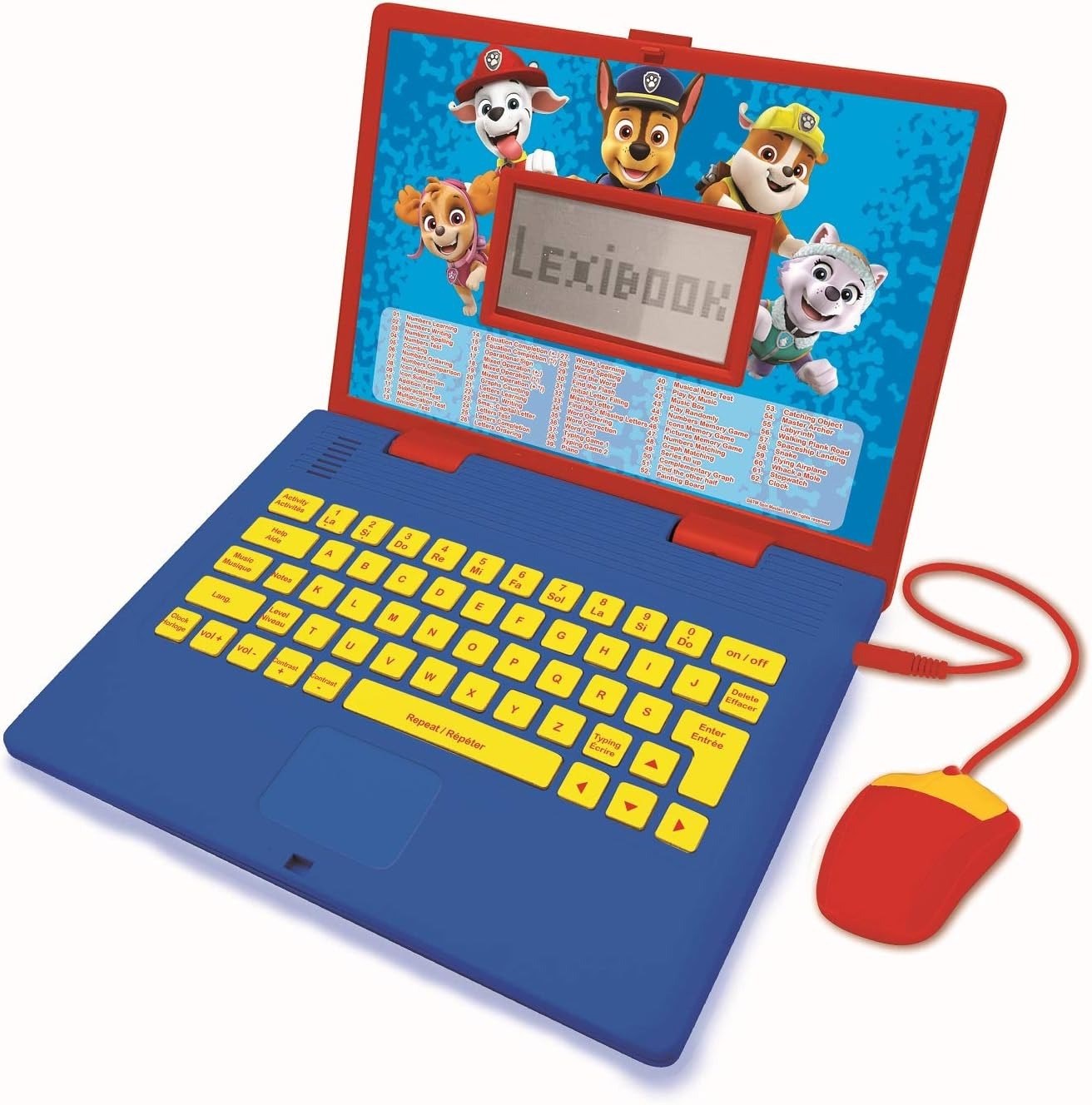 LexiBook Paw Patrol Bilingual Educational Laptop