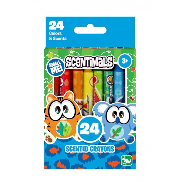 Scentimals 24 Scented Crayons