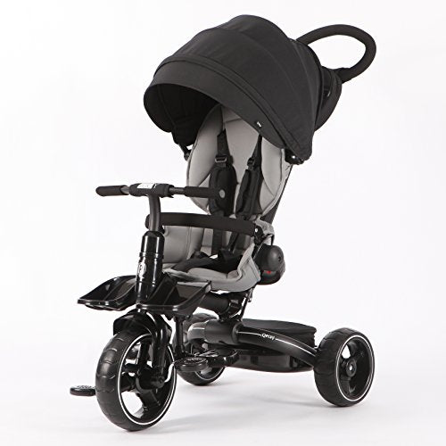 Qplay - Juicy Eva Wheel Children Tricycle (Black)