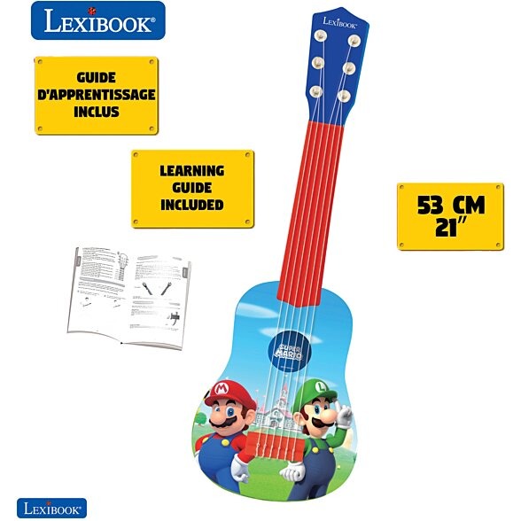 Lexibook My First Guitar Nintendo Mario Luigi