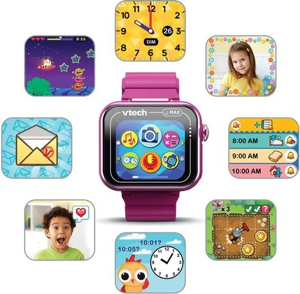 Vtech Kidizoom Max smartwatch Framboise