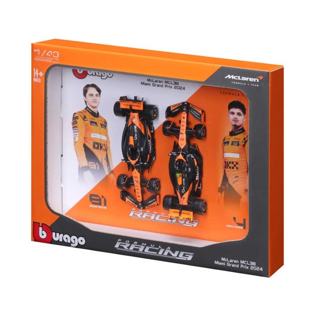 Bburago McLaren F1 Team MCL38 1:43