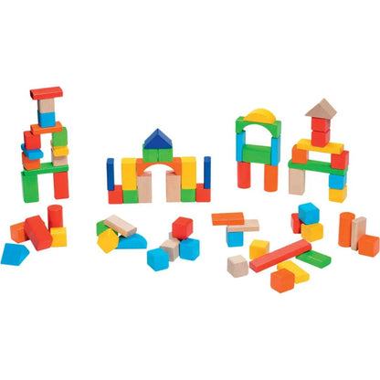 L'Atelier du Bois Construction Game – 100 Wooden Cube