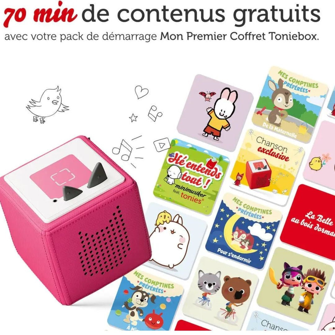 Tonies Box My Storytelling Music | Pink