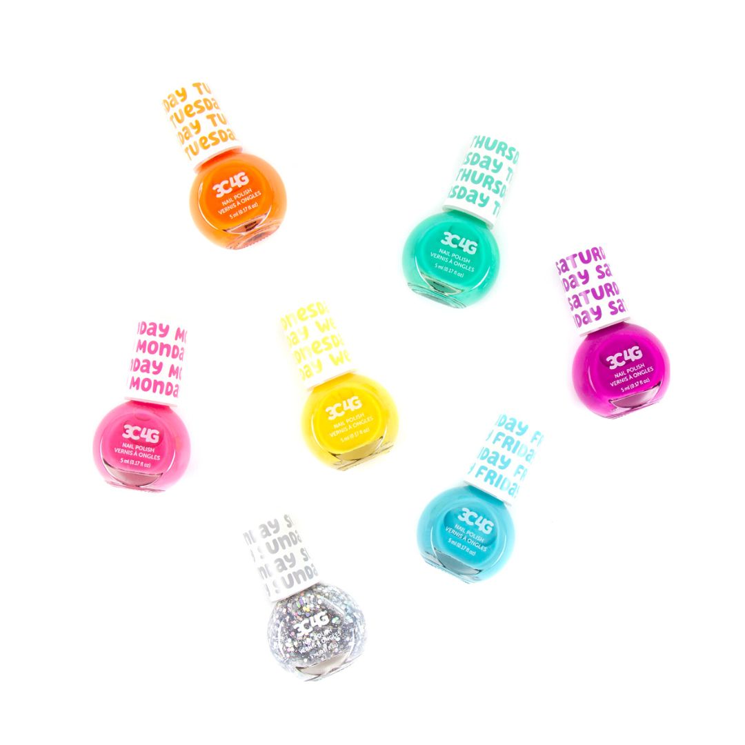 Make it Real 3C4G Rainbow Bright Nail Polish set
