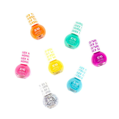 Make it Real 3C4G Rainbow Bright Nail Polish set