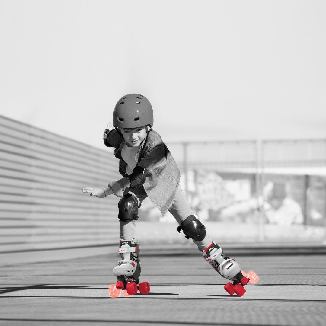 Yvolution Neon Roller Skates (30–33)