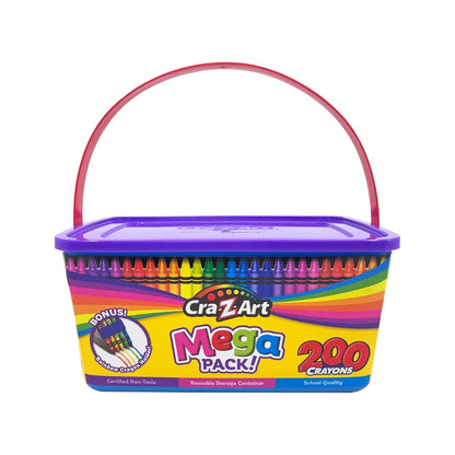 Crazart Mega Pack (200 Crayons)