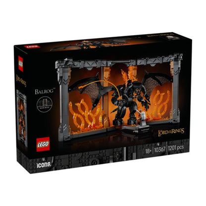 Lego Icons The Lord of the Rings Balrog Book Nook