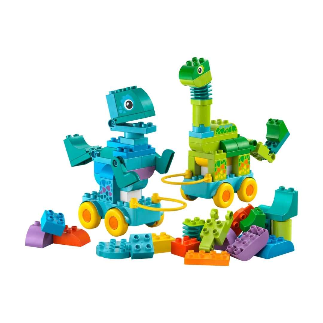 Lego Duplo 3 in 1 Dinosaur on Wheels - 108 Pcs