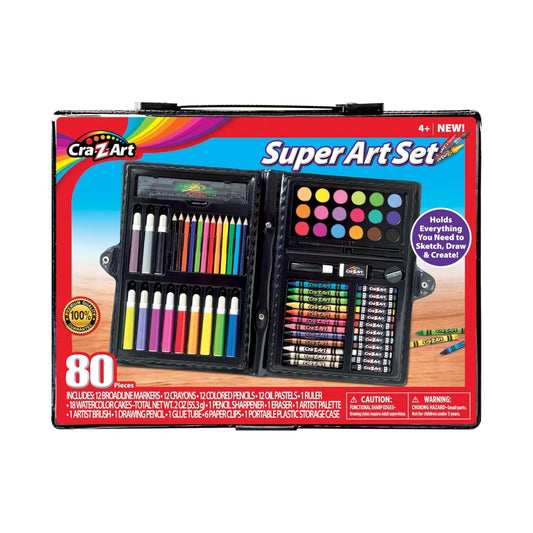Crazart Super Art Set  (200 Pieces)