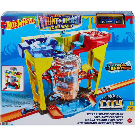 Hotwheels City Stunt & Splash Car Wash