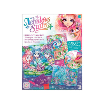 Nebulous Stars Rainbow Dazzle-by-Number