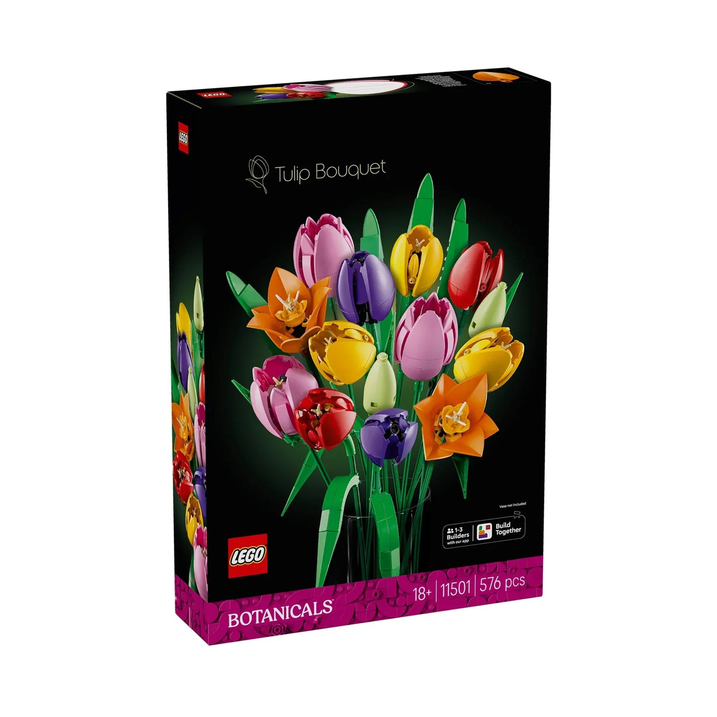 Lego Bontanicals Tulip Bouquet - 576 Pcs