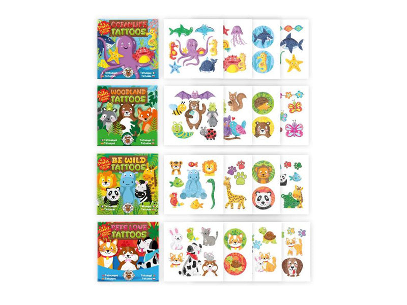 Trendhaus Animal Worlds Temporary Tattoos