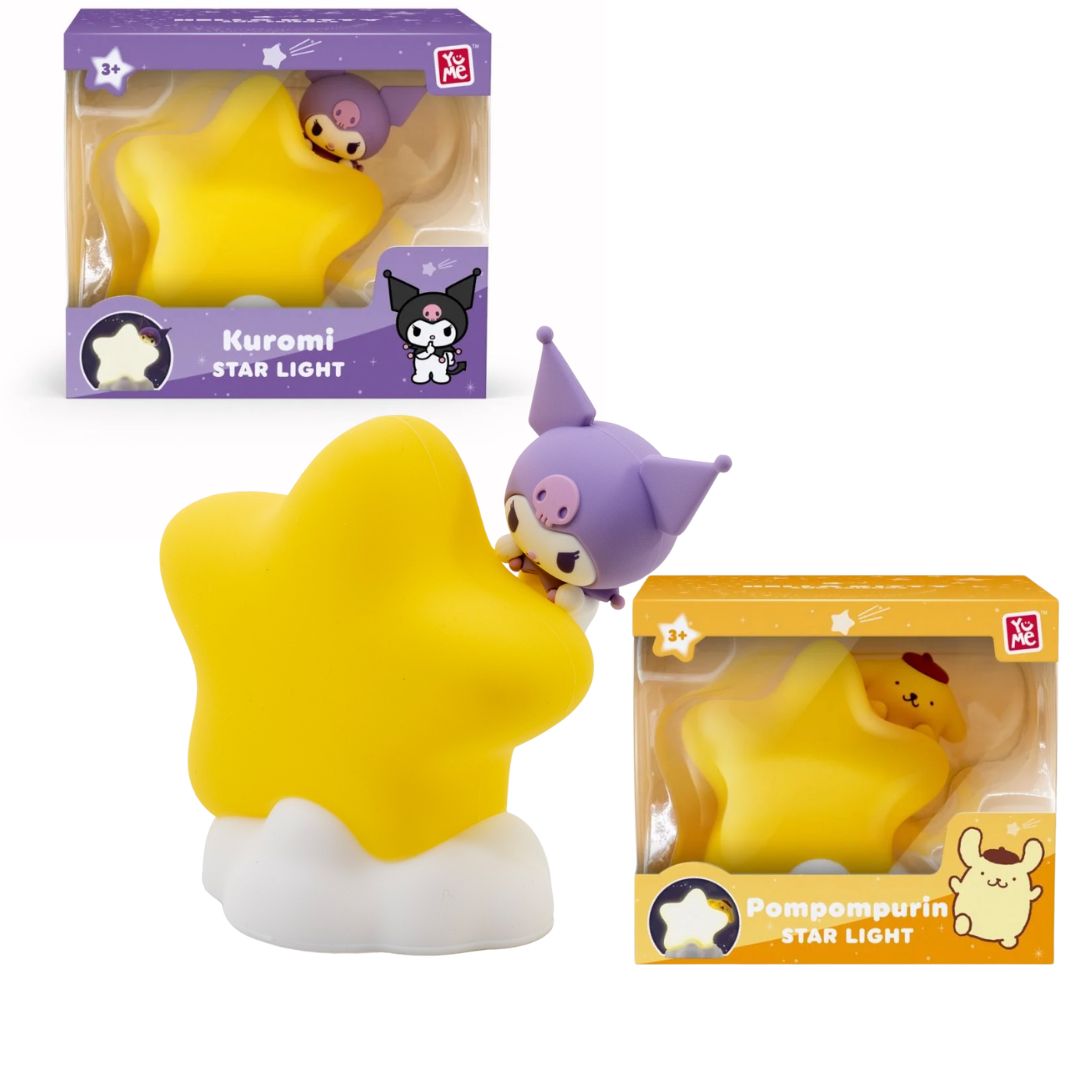 YuMe Hello Kitty & Friends Bedside Light Star