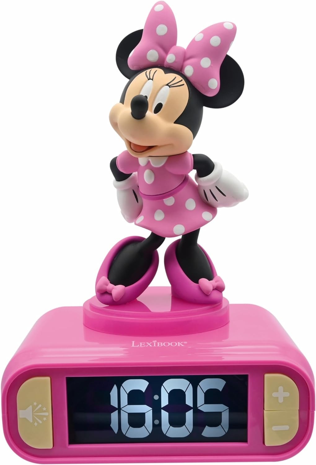 3D Digital Alarm Clock Minnie Mouse