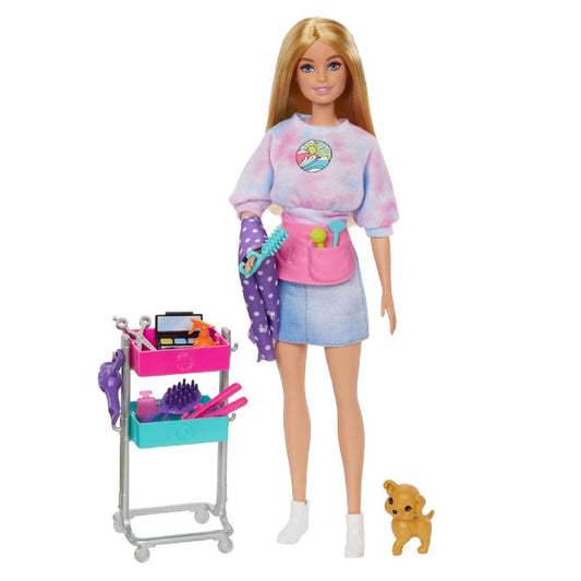 Mattel Barbie Doll Malibu Stylist Playset